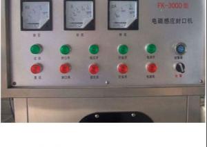 China Automaticlly 220V Aluminum Foil Sealing Machine 50mm Bottle Foil Sealing Machine on sale