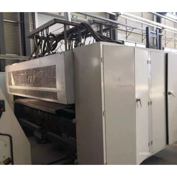 Electric Driven Used Corrugated Box Making Machine Paperboard Production Line