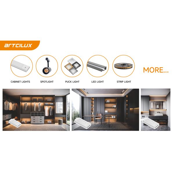 12V 24W Constant Voltage DC Power Supply for Smart LED Control Direct SEA Series