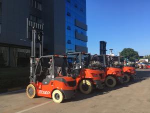 China FY70 14k 7 Tons gasoline powered forklift With EPA Engine wholesale
