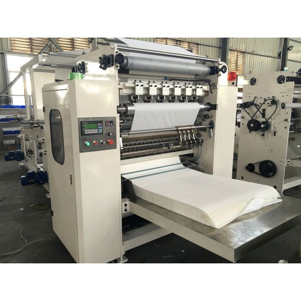 Full Automatic Xinyun Facial Tissue Paper Making Machine 35KW 800 - 1000 Sheets/Line/Min