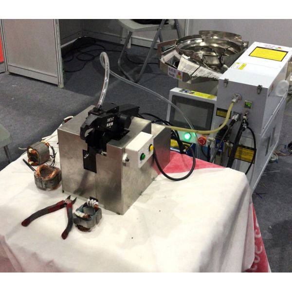 Fast Locking Automatic Cable Tie Tool AC 220V For Tying Motor Coils Easily