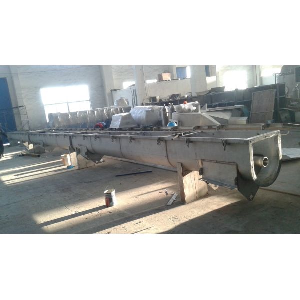High Capacity Sand Tube Screw Conveyor Transmission Mixing Drying Multi Function