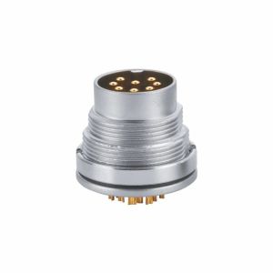 Buy cheap Male 4 Pin M16 Circular Connector Panel Mount Resistor With Solder Cups from wholesalers