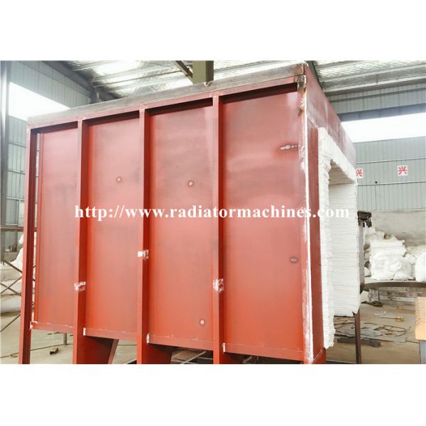 PLC Controlled Bogie Hearth Furnace For Heat Treatment ISO Certificated