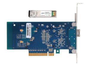 China 10G Single Port Gigabit Ethernet Server Application NIC 10G Ethernet LAN Card Fiber Server NIC With Singlemode Module wholesale