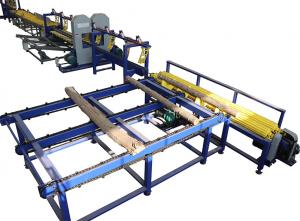 China Twin Heads Vertical Slabber Sawmill Production Line, Timber Saw Mill Equipment for sale wholesale