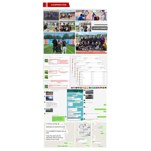 Customized EPDM Rubber Running Track High Tensile Strength Of 0.88 N/Mm2