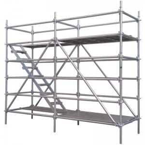 China Ring Lock Mobile Steel Scaffolding for Construction Concert wholesale