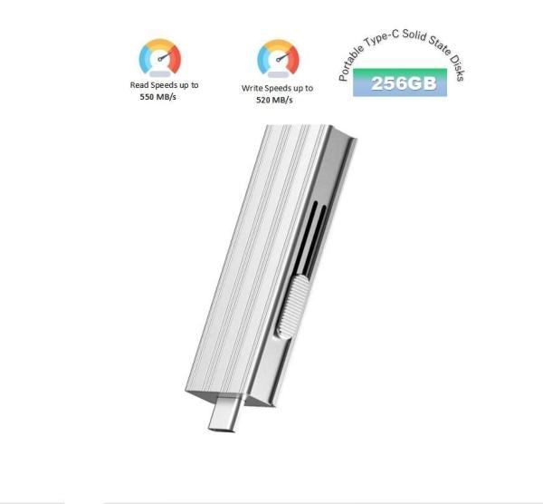 Quality                    Infinites Portable Type-C Solid State Disks Sk USB 3.2 Flash Drive Provides a Read Speed of up to 550MB/S and a Write Speed of 520MB/S 256GB              for sale