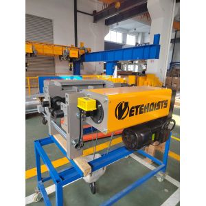 12.5T 9M Single Girder Wire Rope Hoist European Style Factory Use