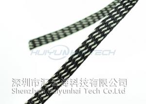 China PC Wire Abrasion Resistant Sleeving For Wire Cover , PET Braided Expandable Sleeving wholesale