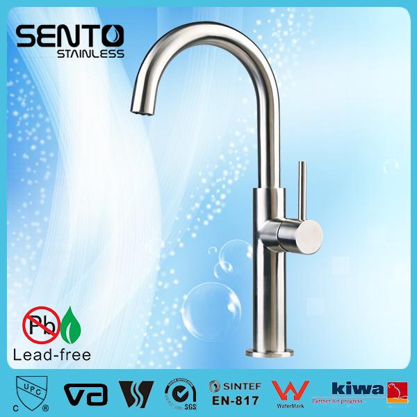 Quality Small kitchen design stainless steel rotary switch faucet kitchen for sale