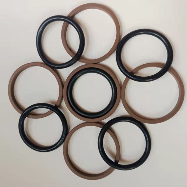 PTFE Sealing Element Holes With Sliding Ring Combination Sealing Ring Glee Ring Rubber O Ring Seal NBR