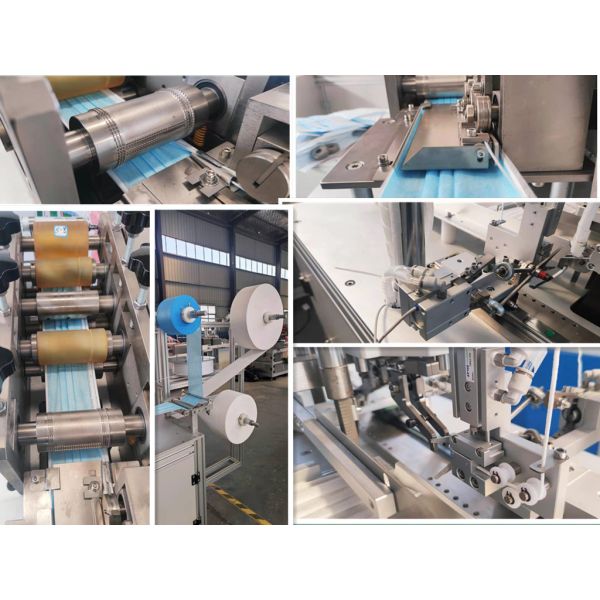 Rustproof 2ply Non Woven Face Mask Making Machine Automatic