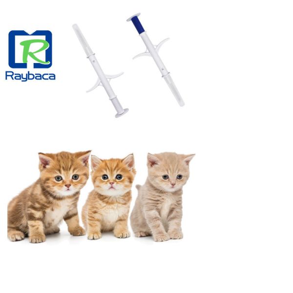 Three Size Animals Identification Microchip Syringe With ICAR Number