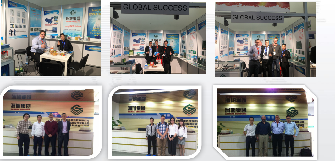 High Frenquency FR 4 Quick Turn PCB Prototypes Halogen Free 0.4-5.0mm Thickness