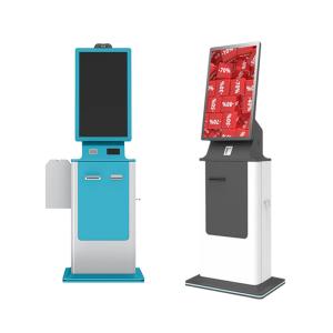 China OEM/ODM Self Service Kiosk Machine Customize Functions Machine Touch Bill Payment Printer Scanner NFC wholesale