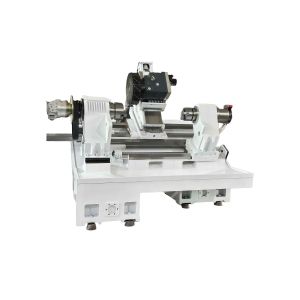 China High Precision Lathe For Long Shaft Parts With Hard Track 500mm Machining Length wholesale