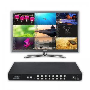 China 9x1 HDMI Multi Viewer HDMI Seamless Switcher 9 Channels For Monitoring wholesale