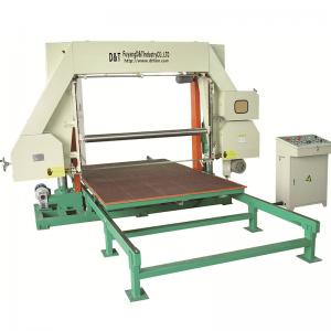 China Horizontal Foam Cutting Machine For Polyurethane Sponge Sheet Cutter Machinery wholesale