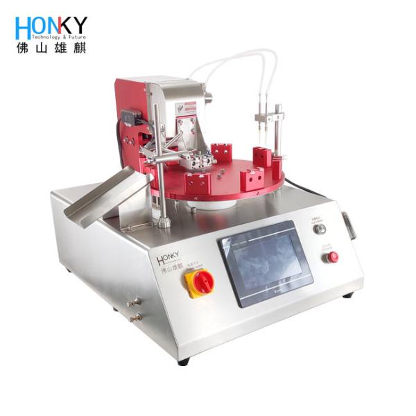 Quality Clean Bench Type Desktop Using Centrifugal Tube Filling And Capping Machine With Small Volume High Precision Pump For Bio Reagent Filling for sale