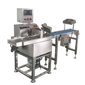 Buy cheap 8KG Small Chocolate Enrober with 1M Conveyor Belt and Cooling Fan from wholesalers