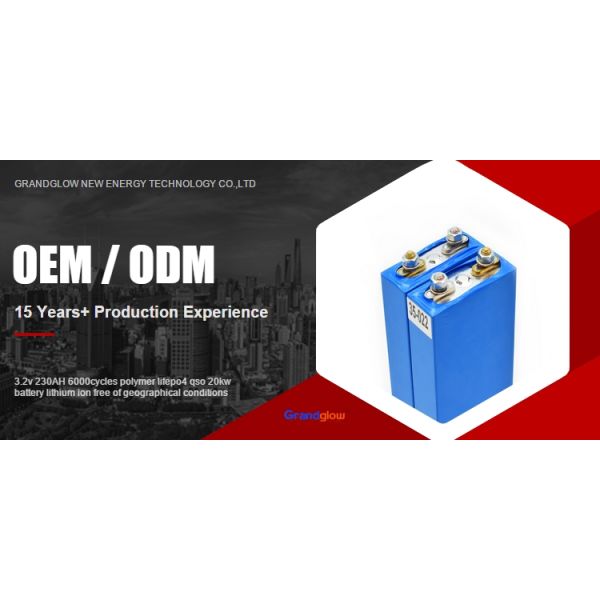 3.2V 60AH Lithium Solar Batteries Balancer 6000 Times For Control Center