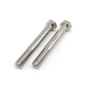 ISO 4014 Wind Energy Fasteners SS316 Hex Head Cap Screws Partially Threaded Bolt