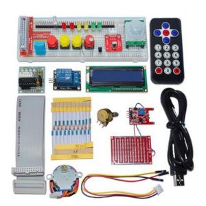 China Electronics Components GPIO Starter Kit with LCD 1602 LED Switch DS18B20 for Raspberry Pi 2 B+ wholesale