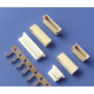 China JVT SH 1 Mm Pitch Connector , Single Row Wire To Board Crimp Style Connector wholesale