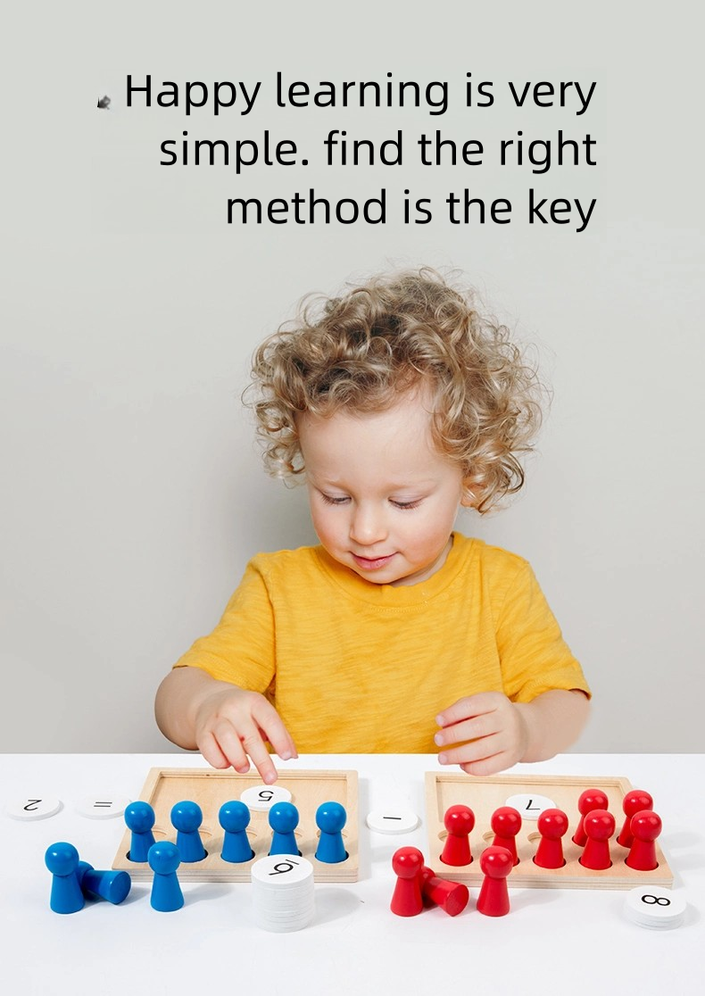 Cpc Ce En71 Digital Addition Subtraction Early Education Cards Preschool Math Enlightenment Teaching Aids