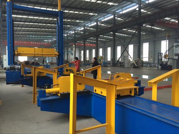 Quality Large Diameter Steel Pole / Pipe Close And Pipe Welding Machine Fully Automatically for sale