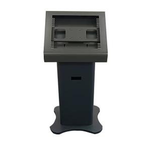 China Customized Equipment Console Shell Bank Self-service Terminal Shell Sheet Metal Processing Bending Riveting wholesale