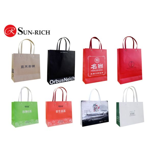 China High Quality Custom Black Shopping Paper Bag