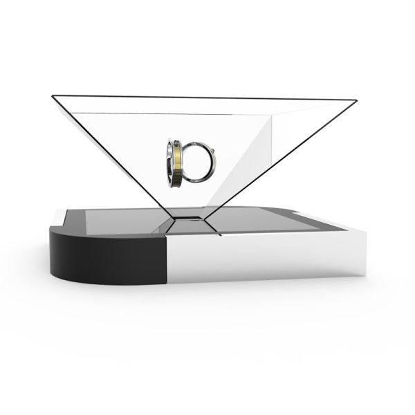 360 View Angle 3D Holographic Display HS MP4 AVI WMV JPEG Video Format