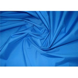 China Blue Woven &amp; Dyeing 100 Polyester Fabric Pongee Light And Elegant Eco - Friendly wholesale