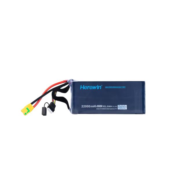 Herewin 6s 22000mah Lipo Battery High Voltage 22.8V For UAV Drone Battery 22000mah