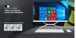China 23.8″ All In One Pc Desktop Computer Touch Screen I7 11700 8 Cores 16mb Smart Cache Barebone System wholesale