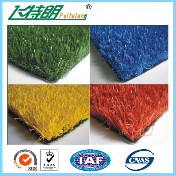Quality PP Kindergarten Artificial Grass Roll False Lawn V Shape PE 8 - 10  Years Warranty for sale