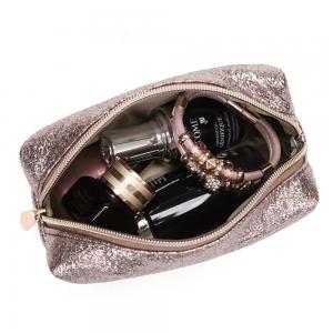 China Women'S Zipper Cosmetic Lipstick Toiletry Travel Bag on sale