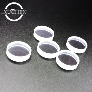 China T80% 12.7*3mm 0 Degree Laser Output Lens Quzrtz Circular For Laser Machine wholesale