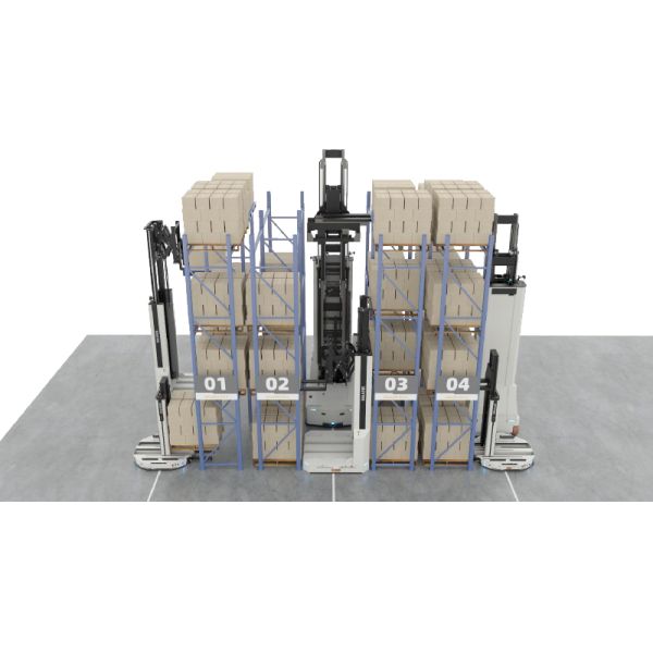 VFR-CC,VNA Fork-type AMR,Very Narrow Aisle Fork-type Autonomous Mobile Robot CC for Warehouse Pallet Stacking And Handling