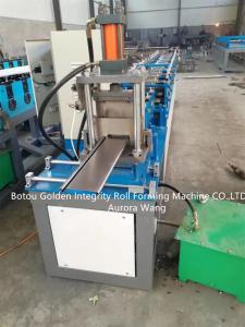 China Automatic Shutter Door Roll Forming Machine 0.7-2mm Rolling Shutter Machine wholesale