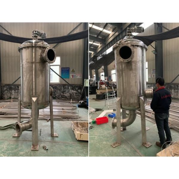 Large Dimension Automatic Self Cleaning Filters Wastewater Treatment Application