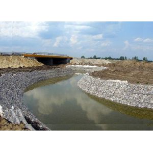 China Welded And Hexagonal Heavy Zinc Coated Gabion River Mattress For Channel Linings wholesale