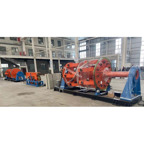 Cabling Planetary Stranding Machine With Hysteresis Tension And Taping Head