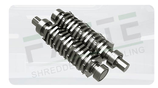 Particle Size Control Adjustable Output From 50mm to 5mm for Cardboard, Plastic or Metal Chips