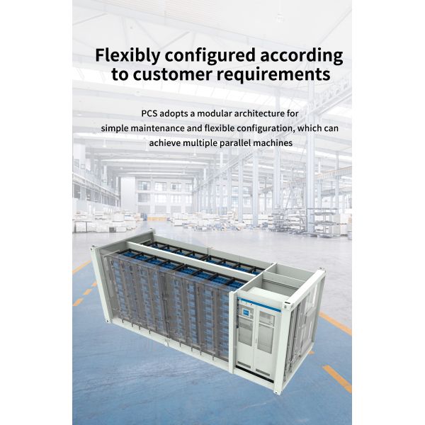 Flexibly configured according to customer requirements Container Energy Storage System