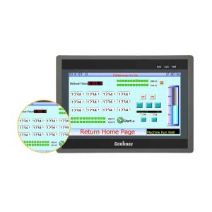 China PLC HMI Integrated Programming Controller 44 Port Digital And 6 Port Analog PLC wholesale